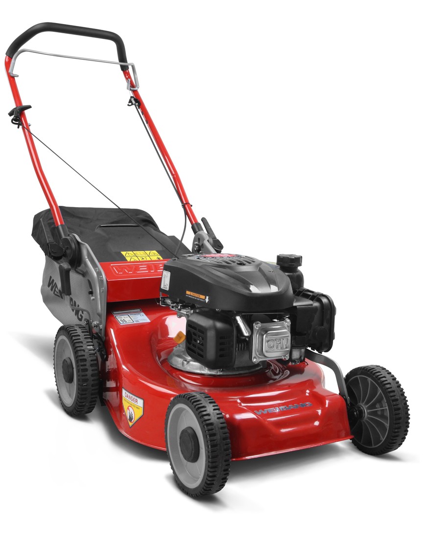 Weibang WB455HCOP Lawn Mower with a petrol engine , best deal on